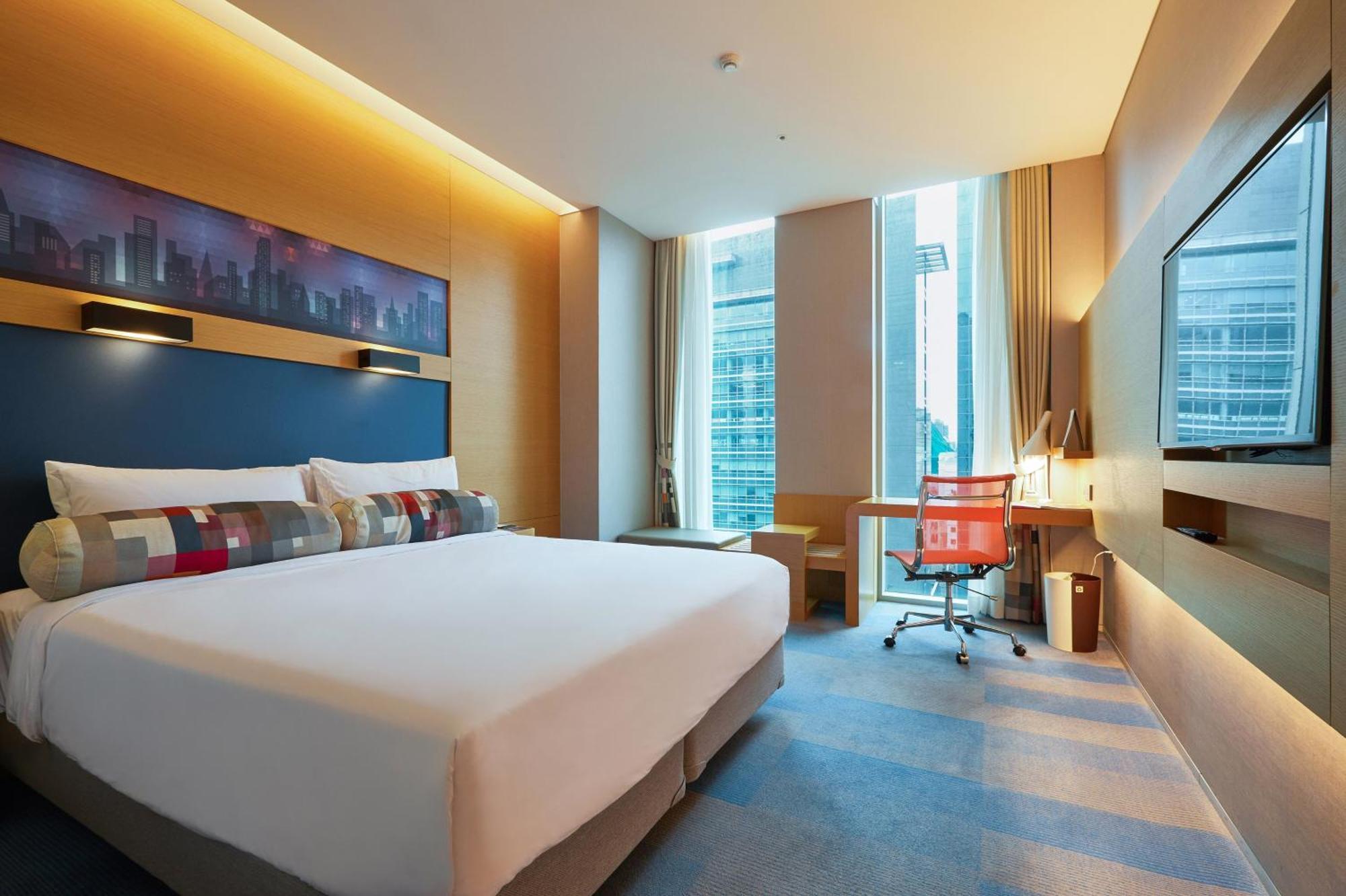 Aloft Urban, Guest room, 1 King, City view